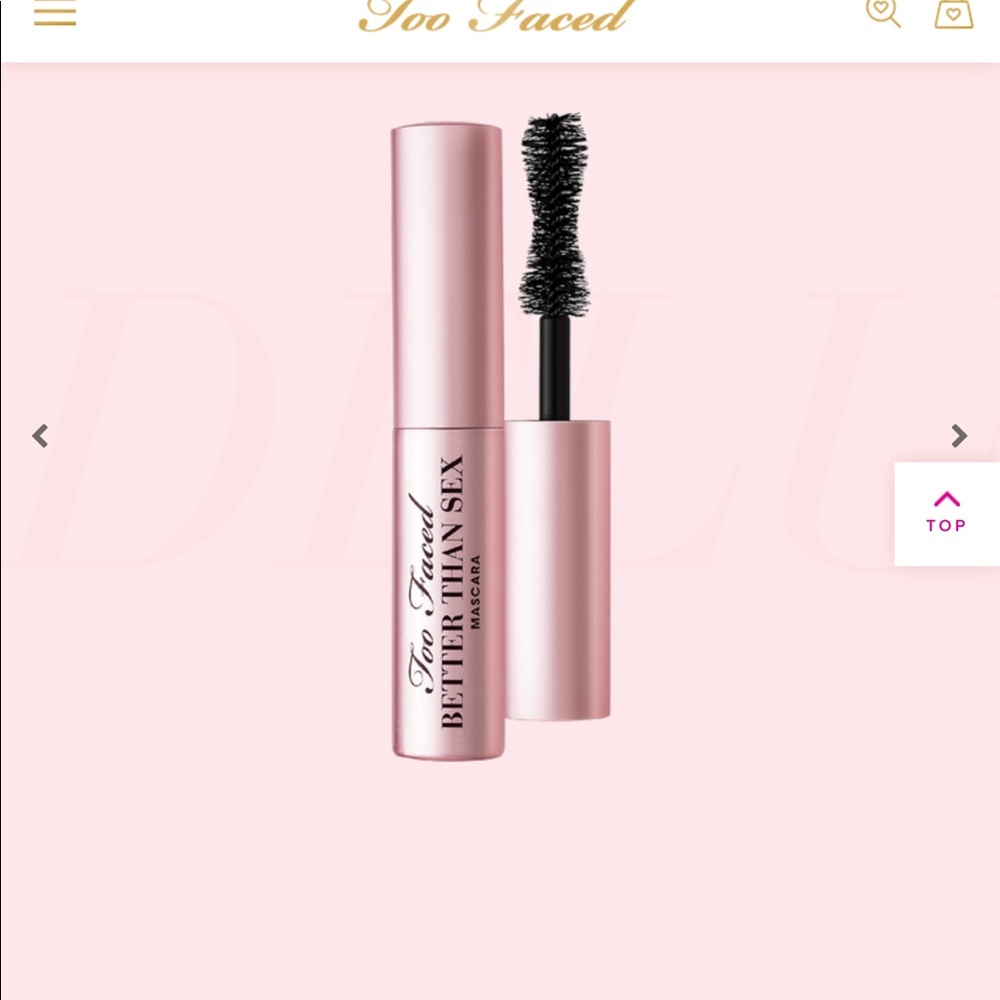 New! Too Faced Better Than Sex Mascara